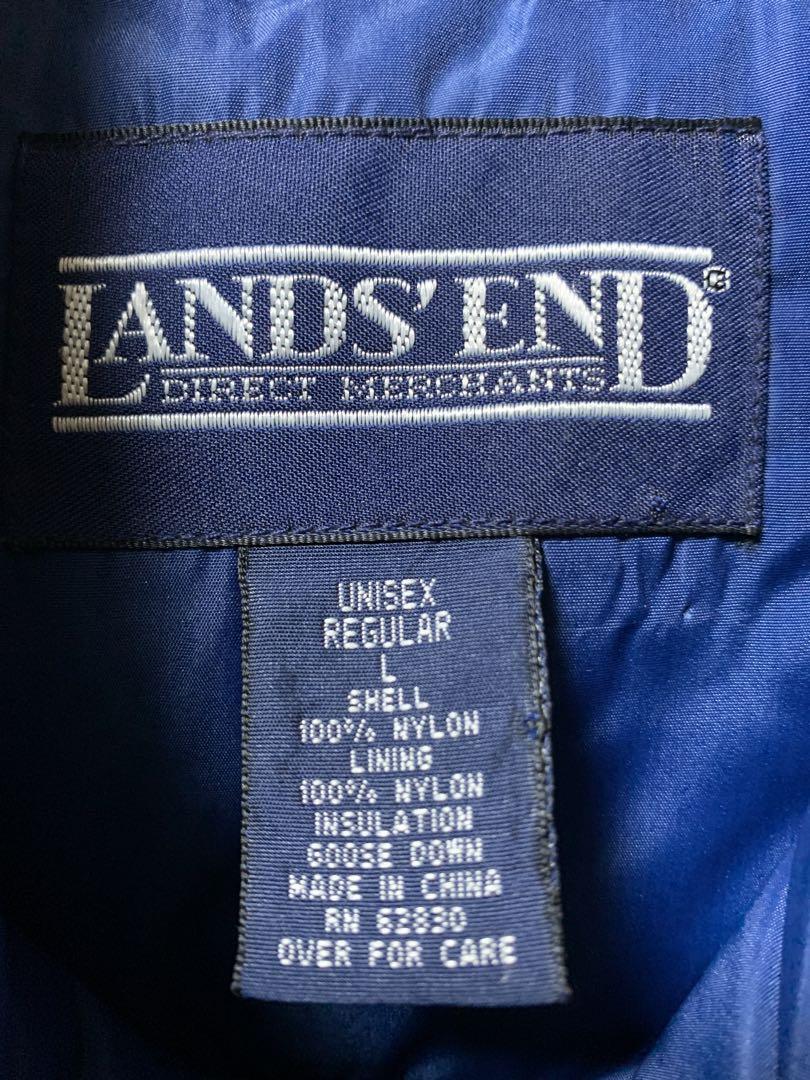 lands’ end / goose down vest