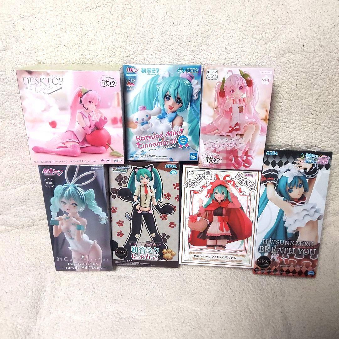 初音ミクフィギア　7種セット