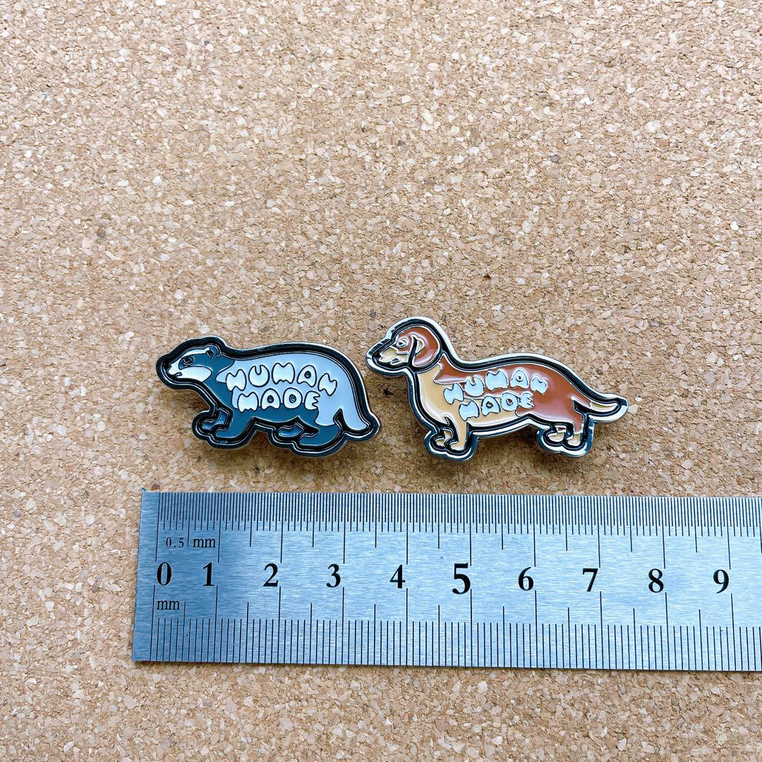HUMAN MADEヒューマンメイド ダックスフンド アナグマ PINS ピンズ
