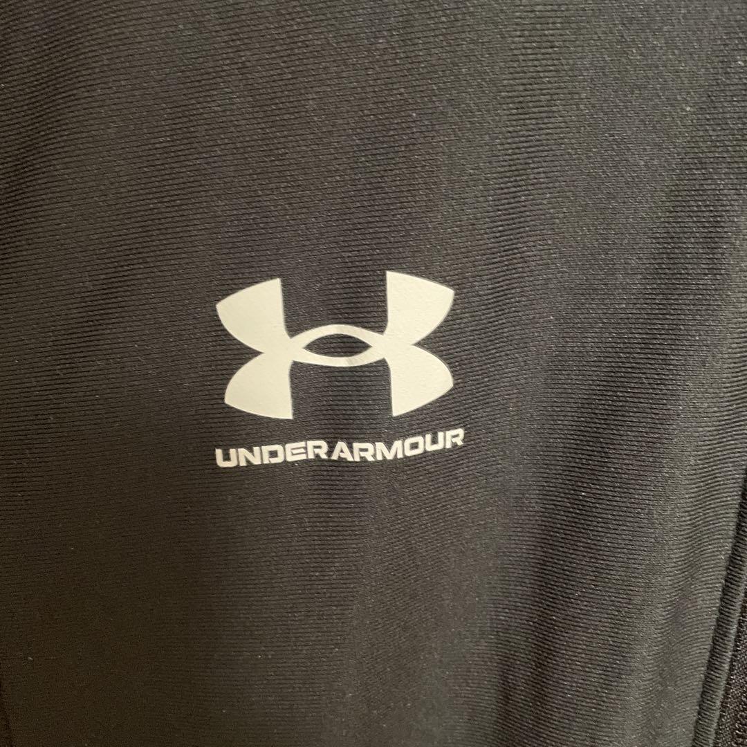 UNDER ARMOUR ブラック ジップアップ XL