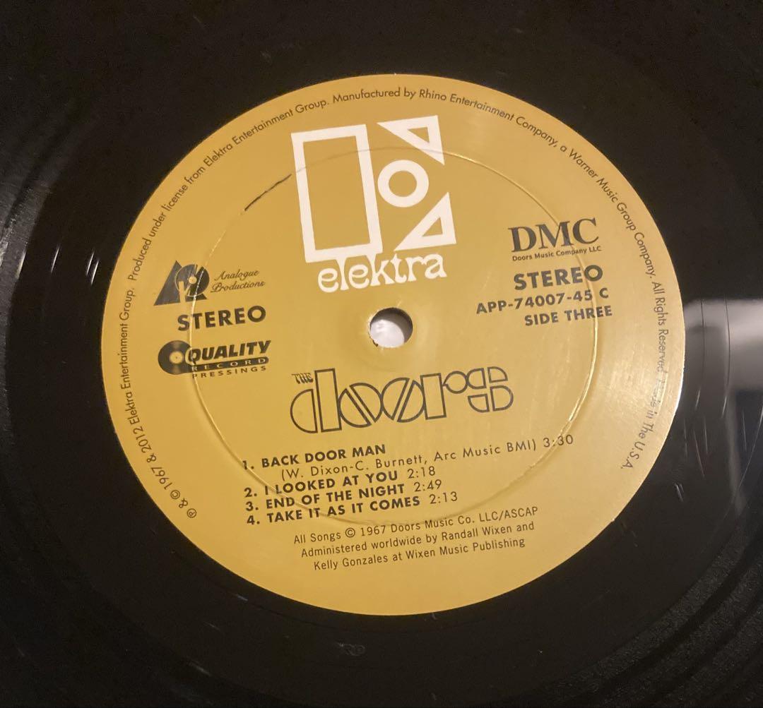 □究極高音質45回転2LP□THE DOORS □ザ・ドアーズ□Strange
