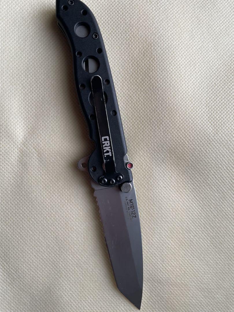米軍放出品 CRKT M16-12Z ブラック タントー ナイフツール