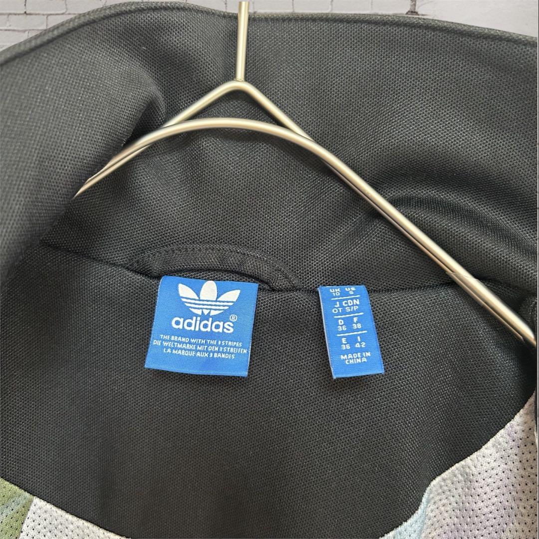 adidas WOMENS XL ブラックジャージ