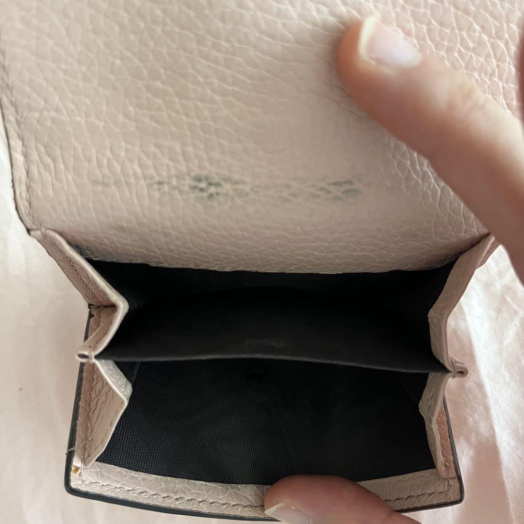 GUCCI グッチ 蜂 ビー ピンク 三つ折り財布