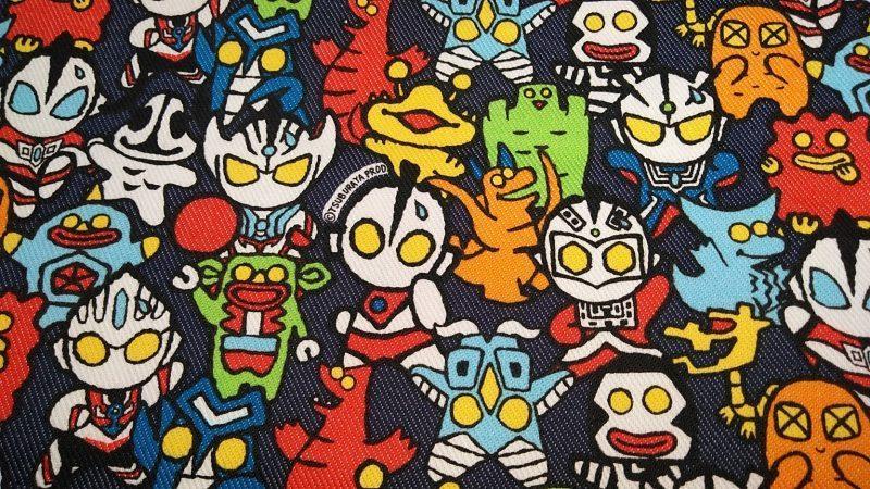 円谷プロM78ウルトラマン生地 平成レトロ ウルトラマンM78 リップル生地/108×100cm円谷プロ - メルカリ