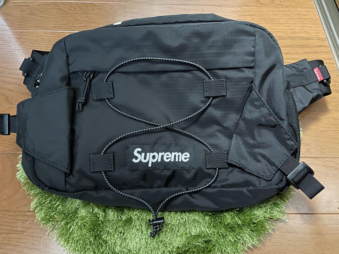 Supreme シュプリーム ウエストバッグ ブルーカモフラ 迷彩柄 総