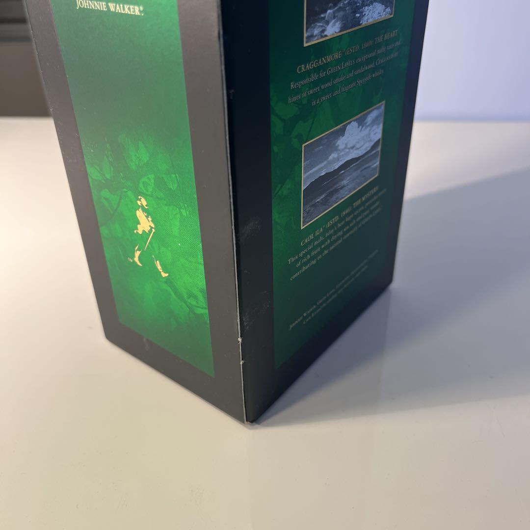 【1000mL】ジョニーウォーカー１５年　グリーンラベル　旧モデル