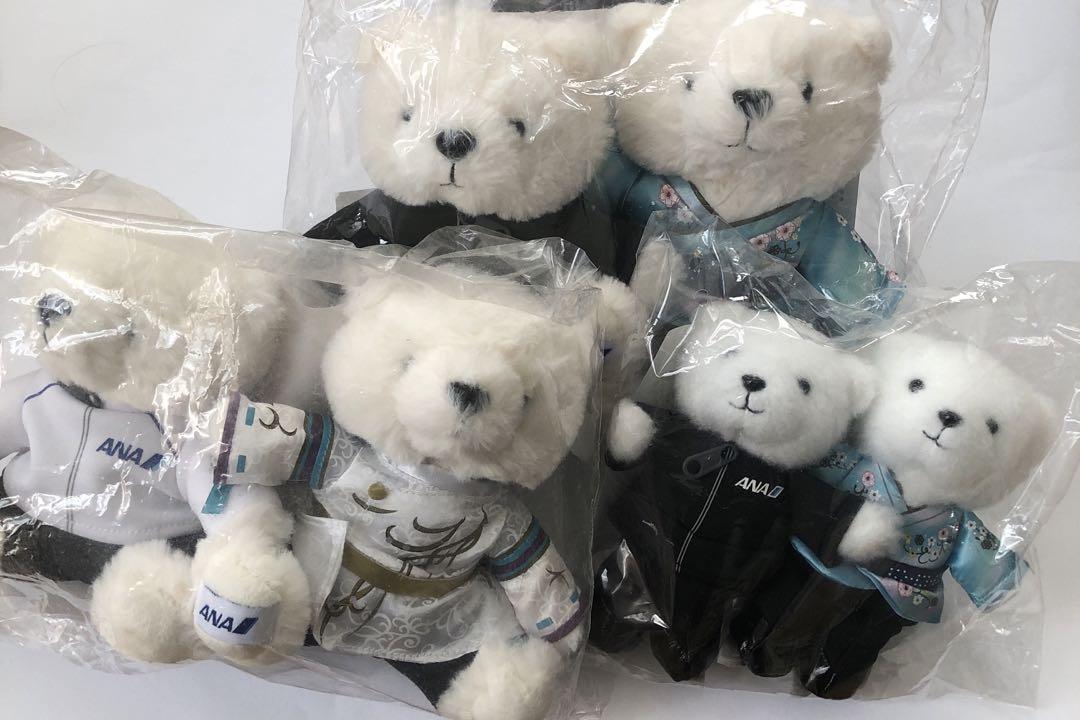 (新品未開封・限定) ANA フライトベア ANA YUZUセット (羽生結弦) ANA(全日本空輸) - 希少品☆羽生結弦 フライトベア ANA YUZU