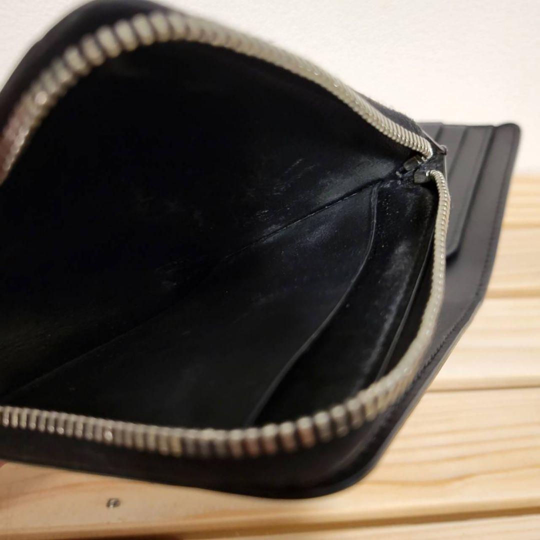 SAINT LAURENT 二つ折り財布 黒