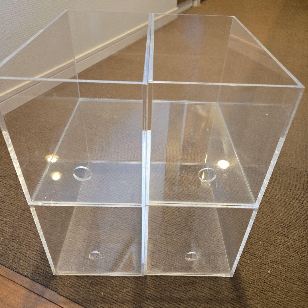 無印良品　アクリルCDケース　4点セット