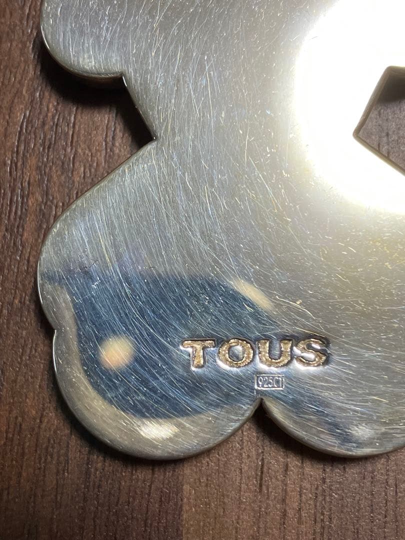 TOUS 天然石オニキス ベア タッセルネックレス クマ型 熊 TOUS 天然石オニキス ベア タッセルネックレス クマ型 熊