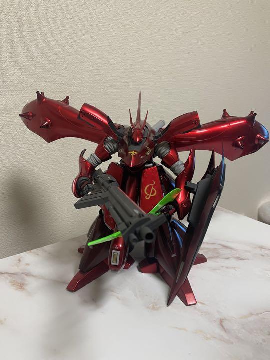 ガンプラ RE/100 ナイチンゲール 完成品 塗装済 LEDユニット付き
