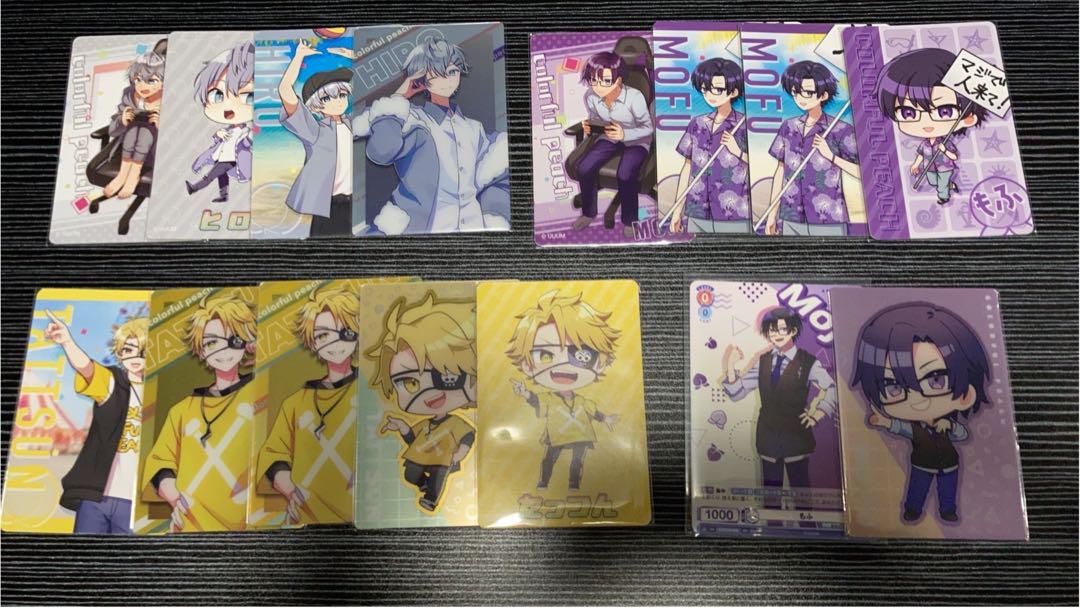 大きい割引 カラフルピーチ からぴち シヴァ ヒロ たっつん もふ まとめ売り ピンズ・ピンバッジ・缶バッジ