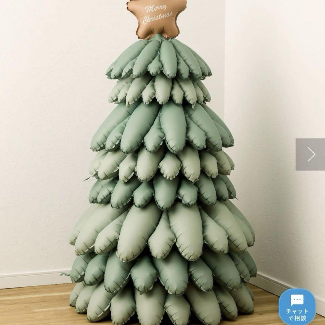 クリスマスバルーンスリーコインズスリコ風船クリスマスツリ