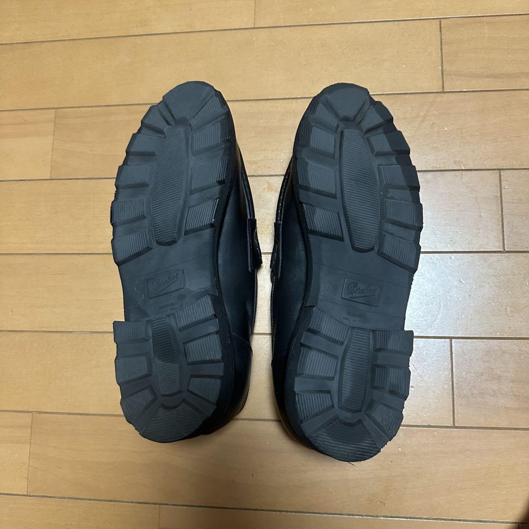 【美品】paraboot パラブーツ　REIMSランス　ブラックUK9