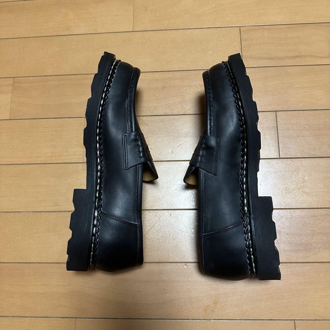 【美品】paraboot パラブーツ　REIMSランス　ブラックUK9