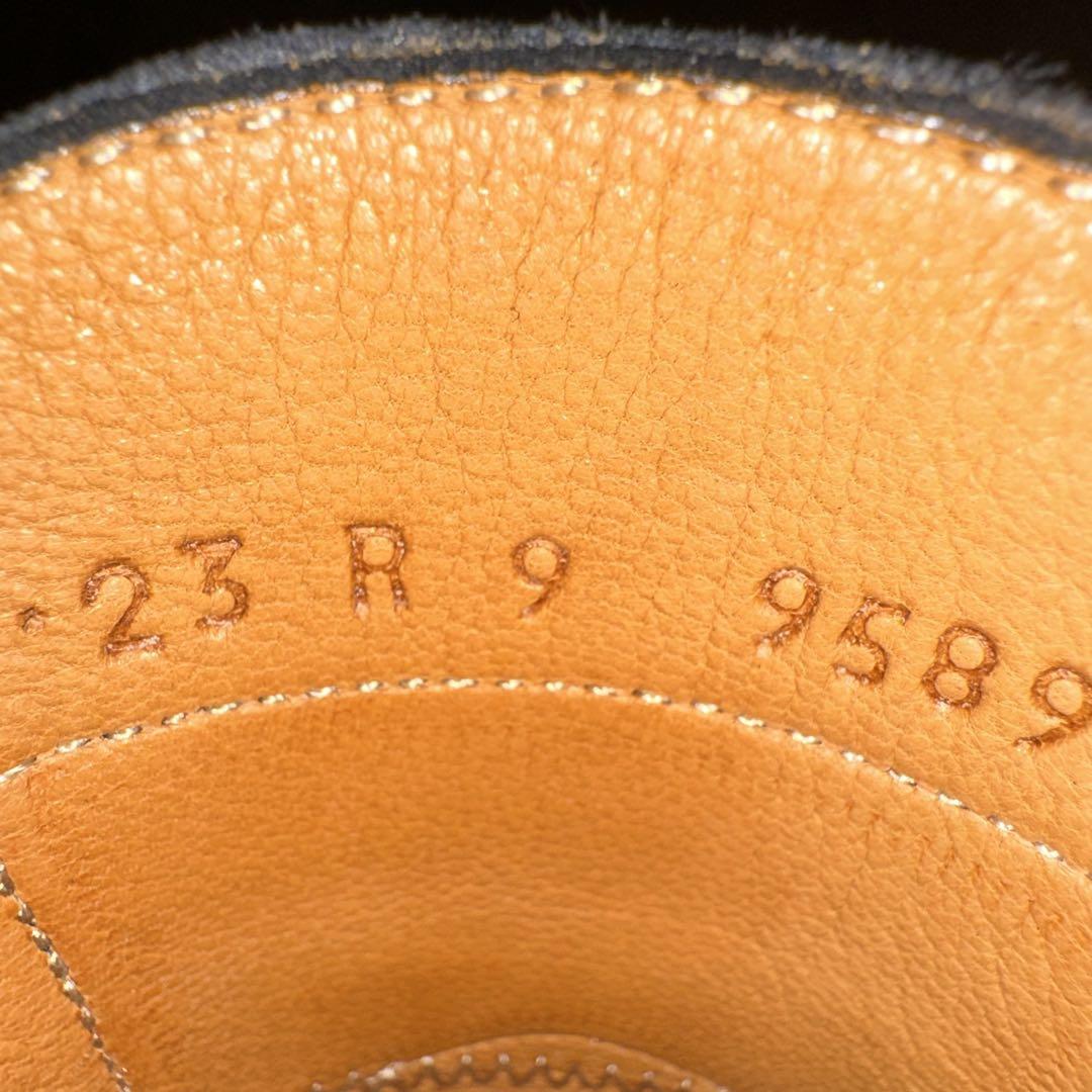 【美品】paraboot パラブーツ　REIMSランス　ブラックUK9