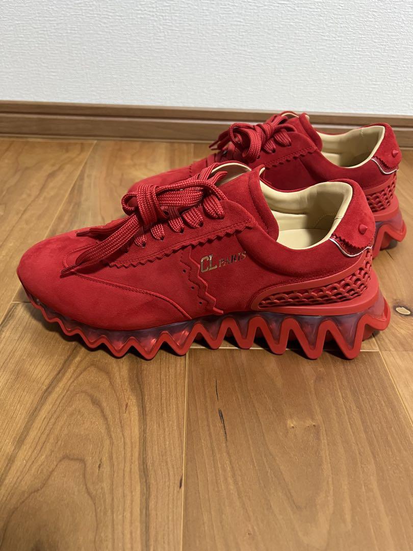 クリスチャン ルブタン ルビシャーク レッドスニーカー