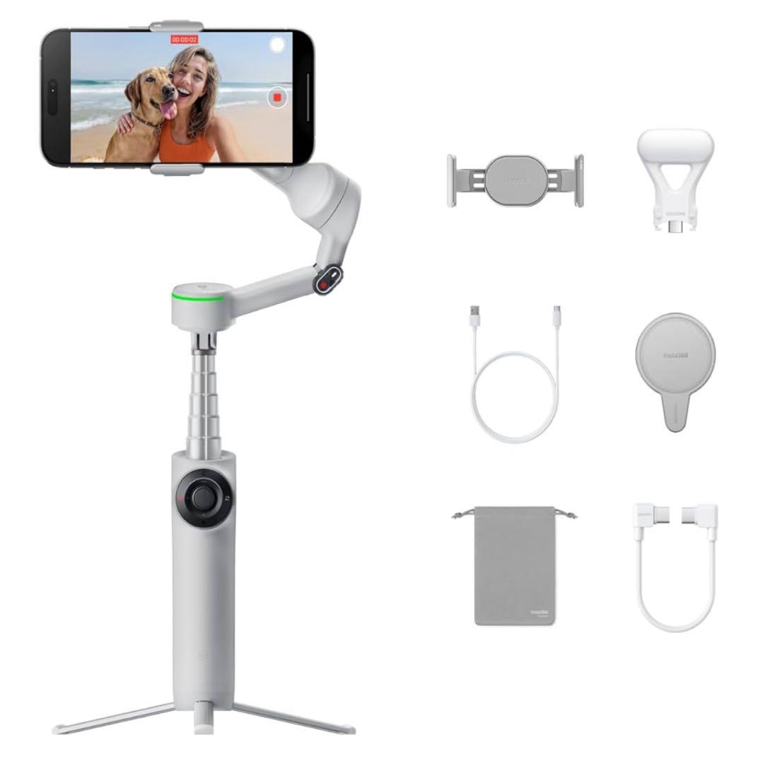 新品級【Insta360 Flow 2 Pro Creator Kit】