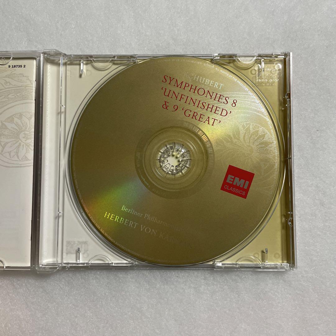 ヘルベルト・フォン・カラヤン　シューベルト　交響曲　第8番　第9番　入手困難品