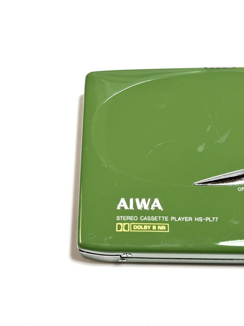AIWA カセットプレーヤー HS-PL77 ジャンク品 - メルカリ