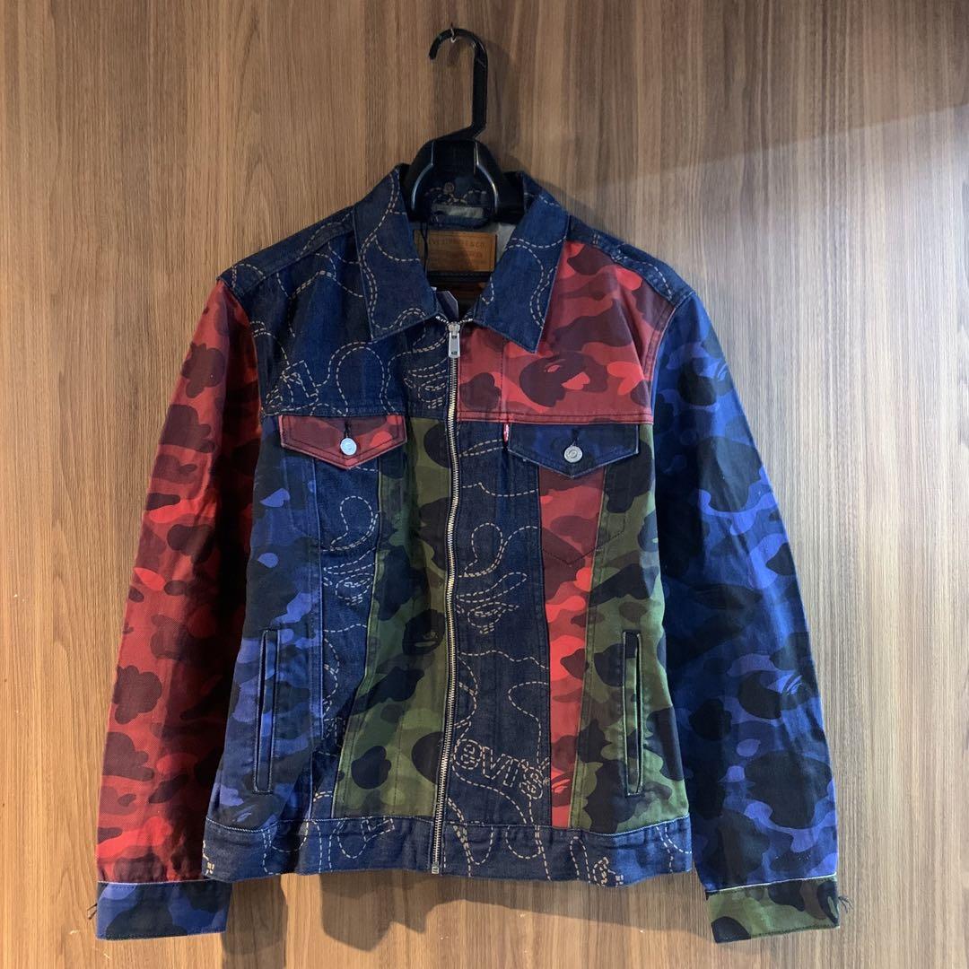 新品未使用タグ付き Levi's×A BATHING APE デニムジャケット