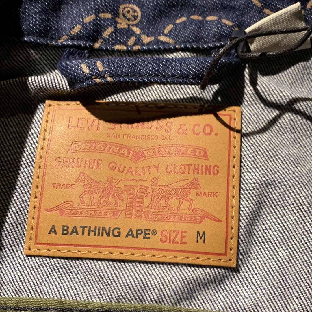 新品未使用タグ付き Levi's×A BATHING APE デニムジャケット