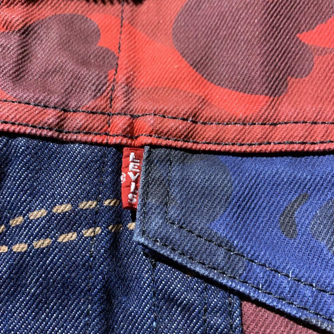 新品未使用タグ付き Levi's×A BATHING APE デニムジャケット