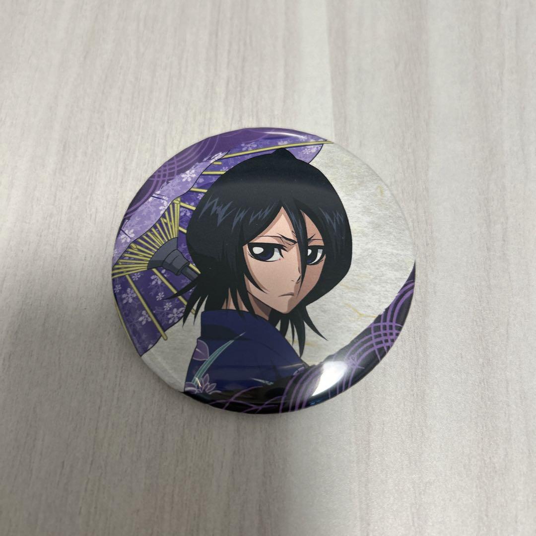 朽木ルキア　ルキア　ミニ　BLEACH　ブリーチ　缶バッジ　HERO　夏祭り BLEACH 朽木ルキア 缶バッジ 番傘ver. ブリーチ - メルカリ