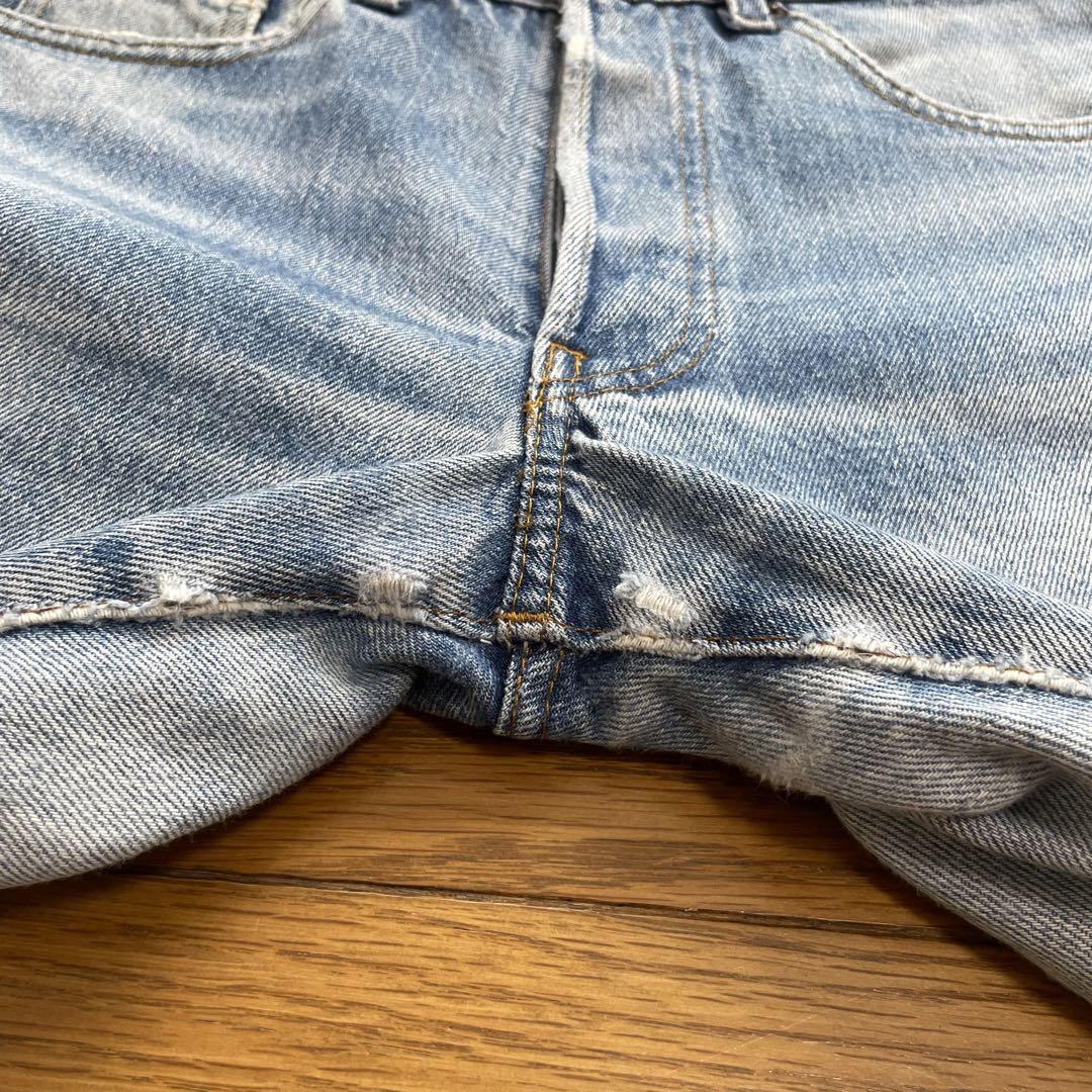 80s Levi’s 501 内股シングル W28 ビンテージ デニム パンツ