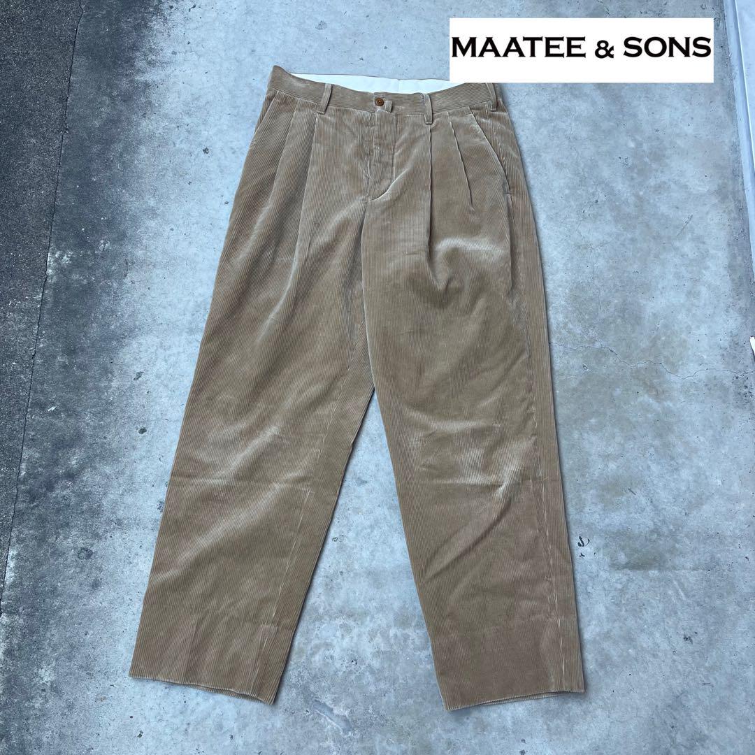 MAATEE&SONS 俺のCHINO-PAN コーデュロイパンツ