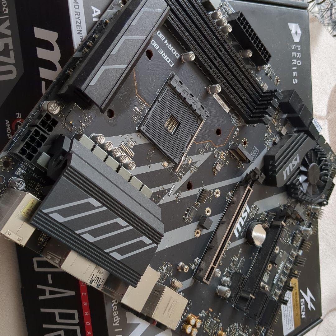 Ryzen 5 3600 ・ MSI X570-A PRO・DDR4 16GB