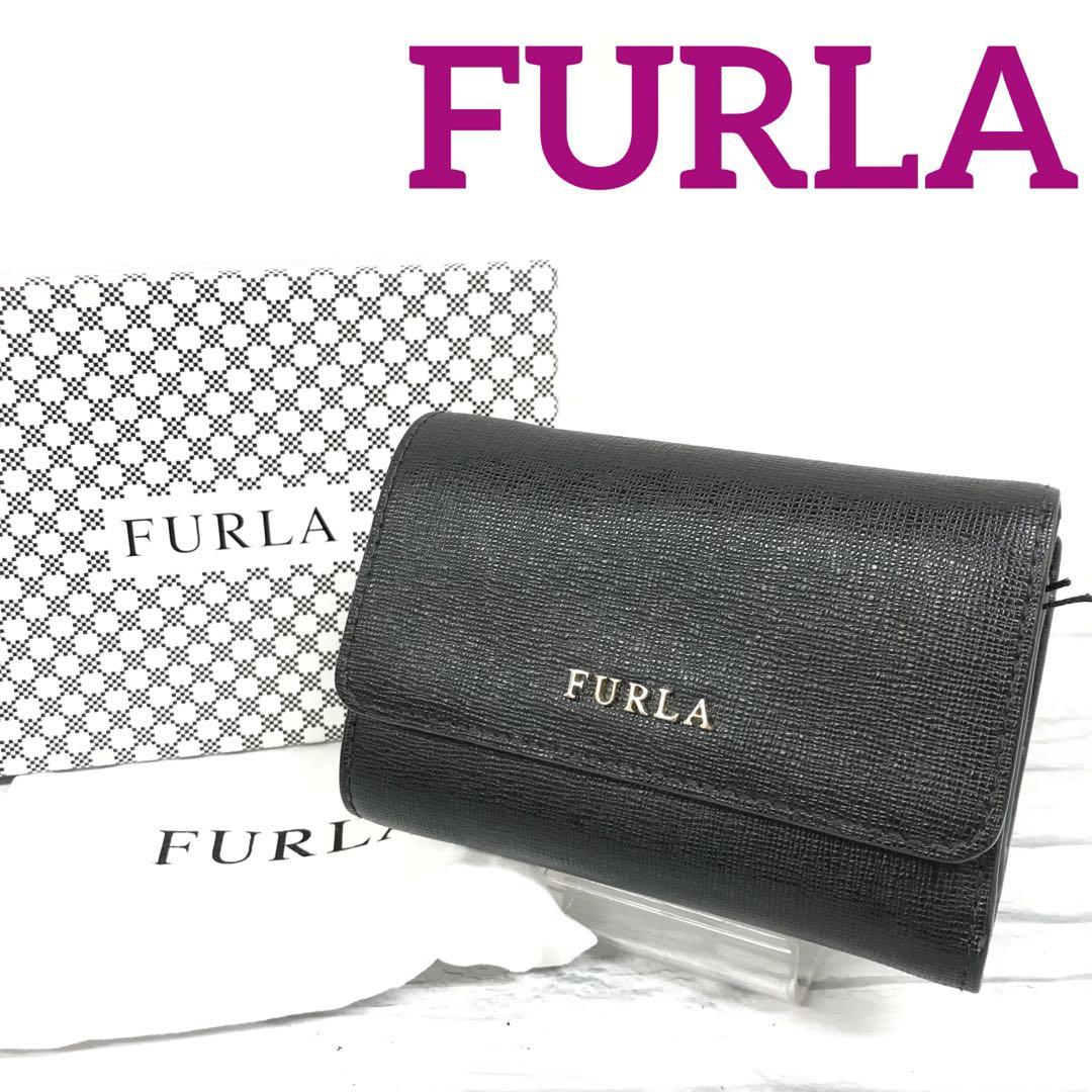 ※N⑩ FURLA フルラ　折財布　男女兼用