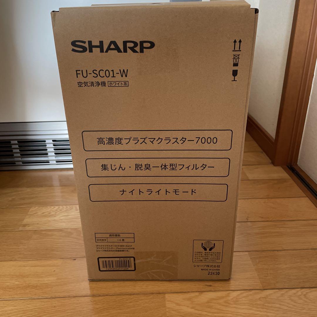 SHARP FU-SC01-W 空気清浄機