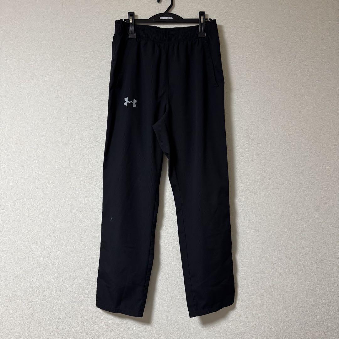UNDER ARMOR ジャージ上下セット ブラック L-XL