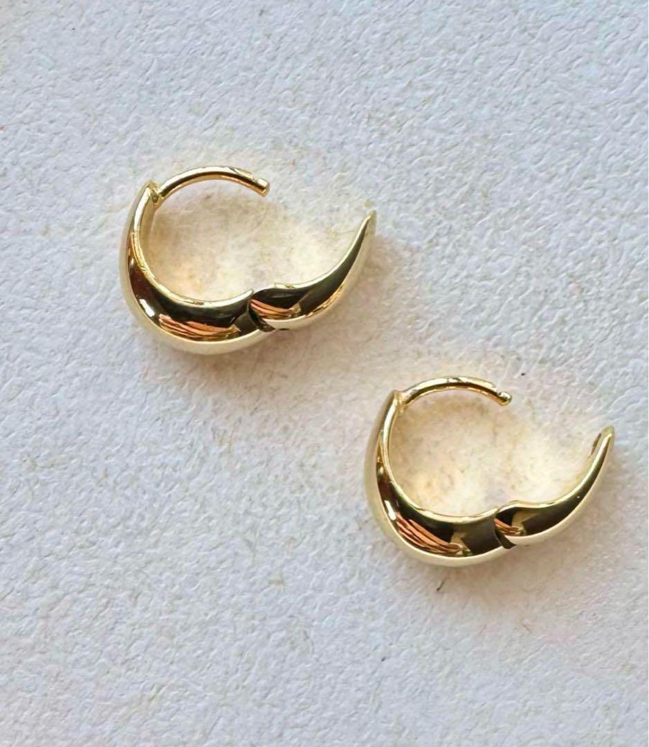 pt900 プラチナ フープピアス 710 ペア♡（彼女へのプレゼント