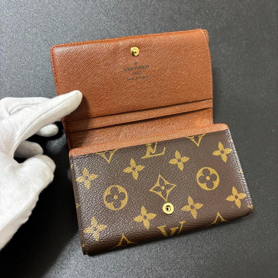 h6　トレゾール　モノグラム　二つ折り財布　ルイヴィトン h6 トレゾール モノグラム 二つ折り財布 ルイヴィトン