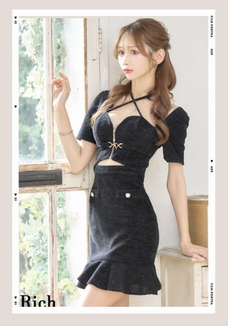 新品　ミニドレス キャバ　タイト　コスプレ　ワンピース　LoveRich