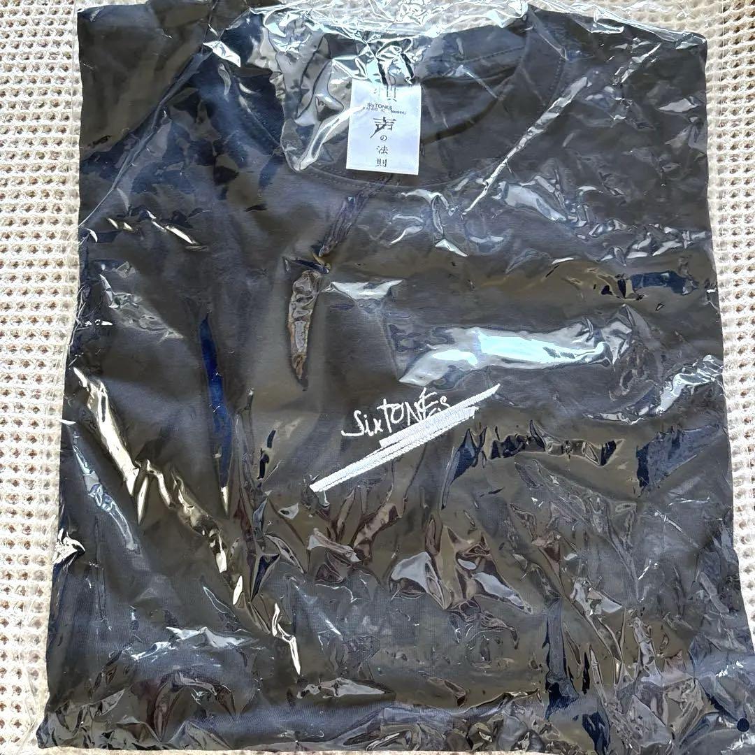 【新品未開封】SixTONES 慣声の法則　ツアーTシャツ