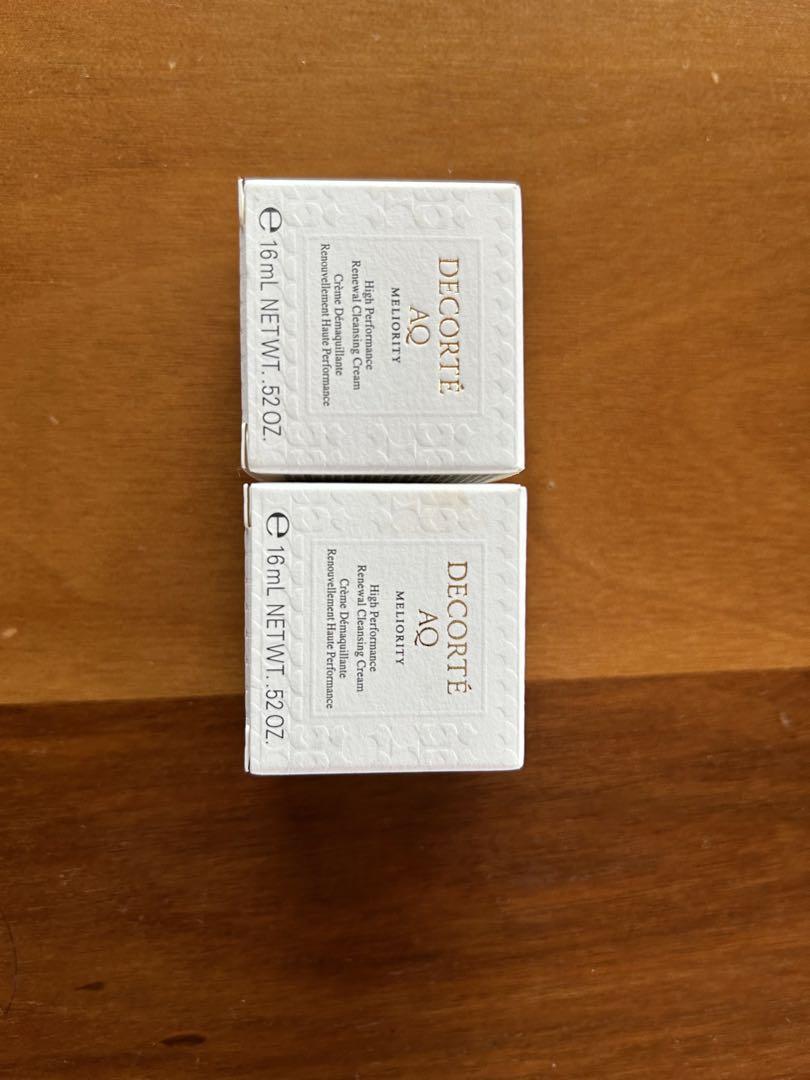 未使用DECORTÉ AQ クレンジングクリーム 15g×2個