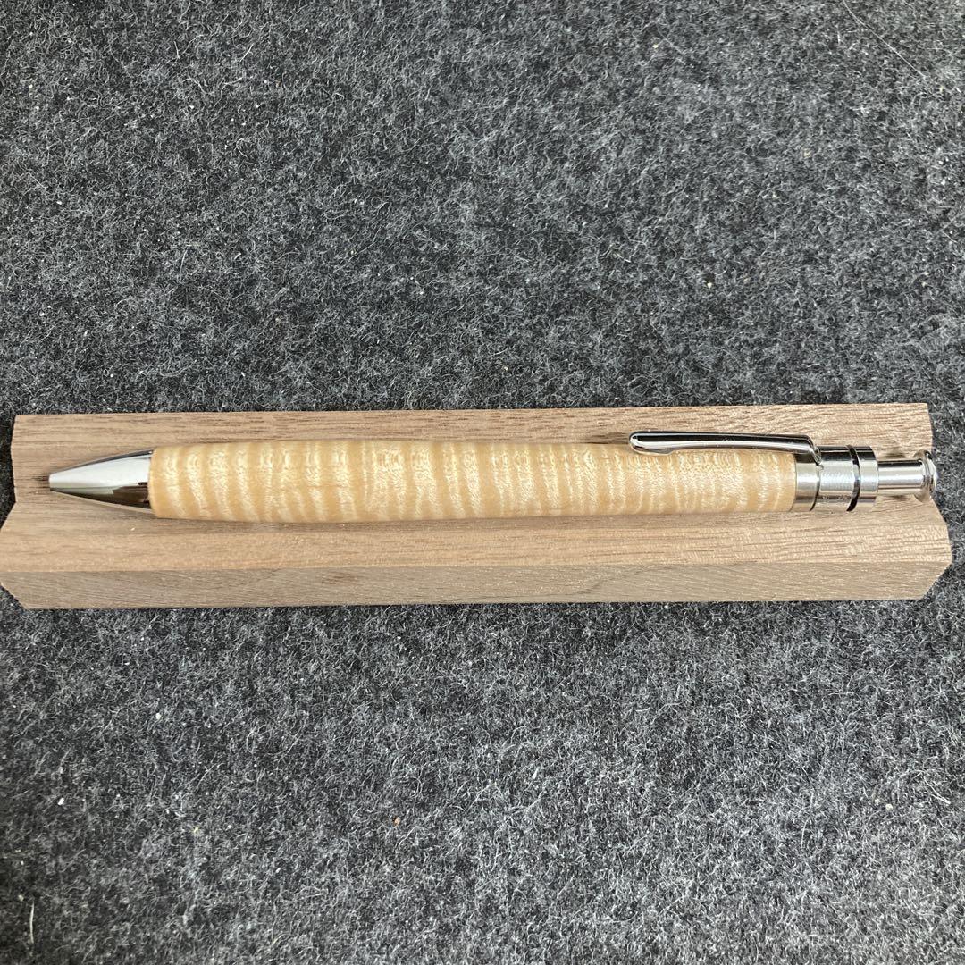 工房楔 楓ちぢみ杢 ルーチェペン ボールペン 文房具・事務用品 工房楔 楓ちぢみ杢 ルーチェペン ボールペン 文房具・事務用品
