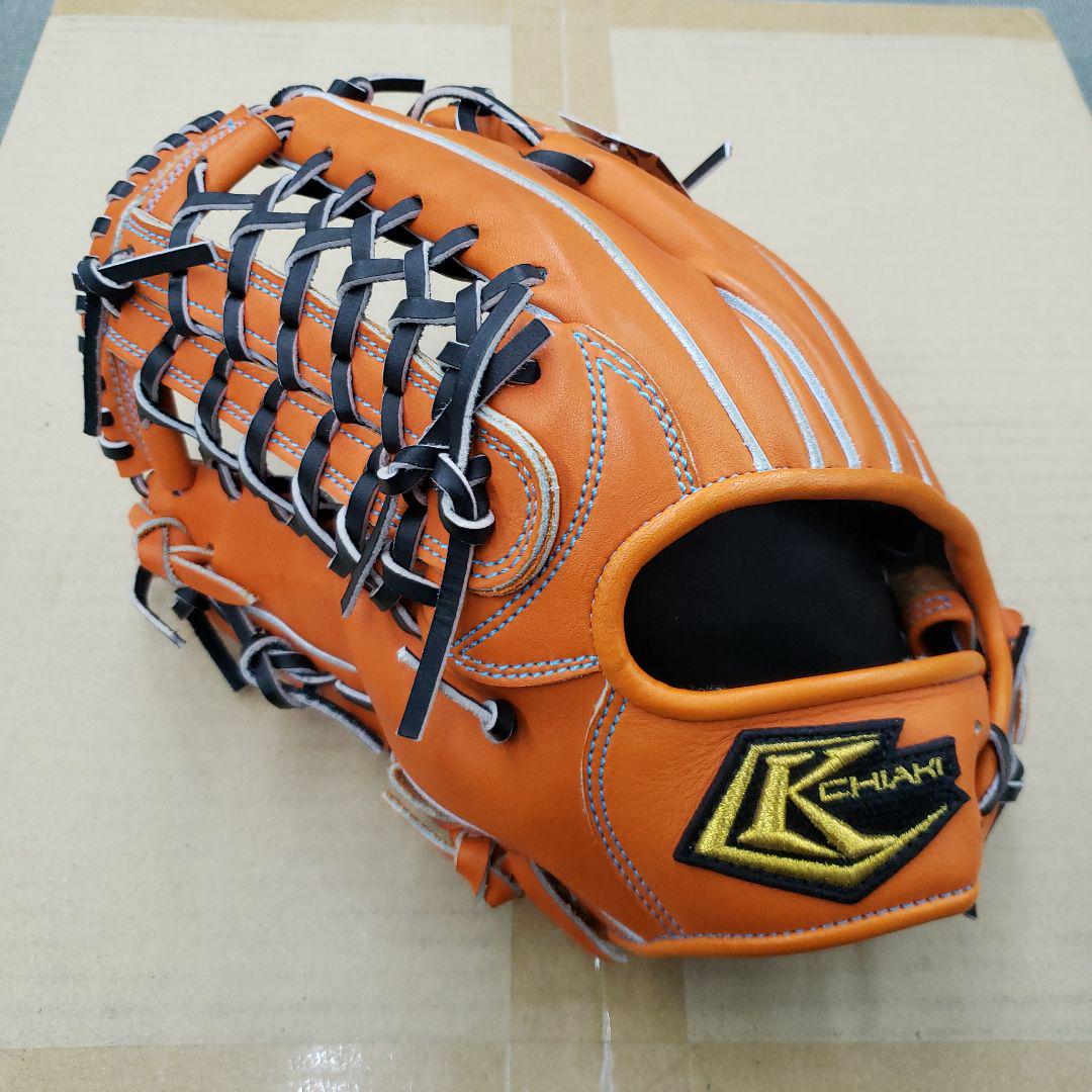 激レア ジュテルレザー チアキFKI-17 オレンジ 左投げ 硬式グローブ