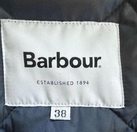 Barbour ships 別注キルティング ウール ビデイル 38 ネイビー Barbour ships 別注キルティング ウール ビデイル 38 ネイビー