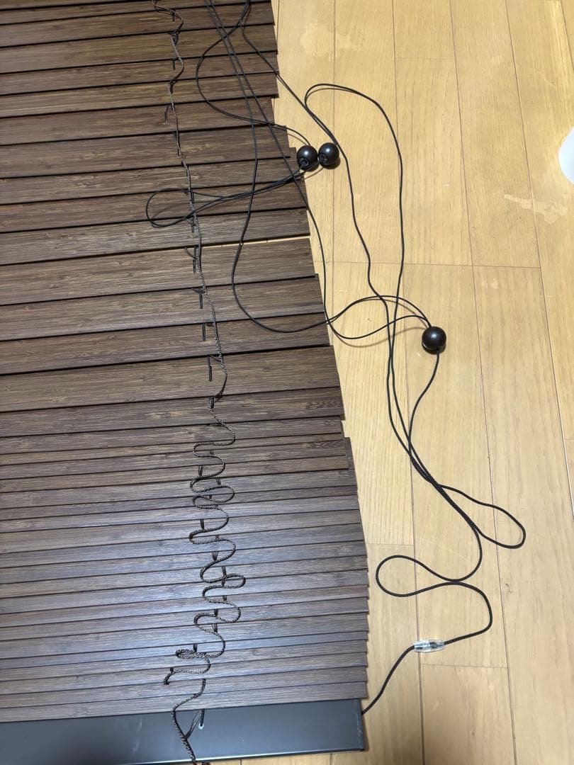 ニチベイ ウッド ブラインド オーダー 竹製 ローストビーンズ