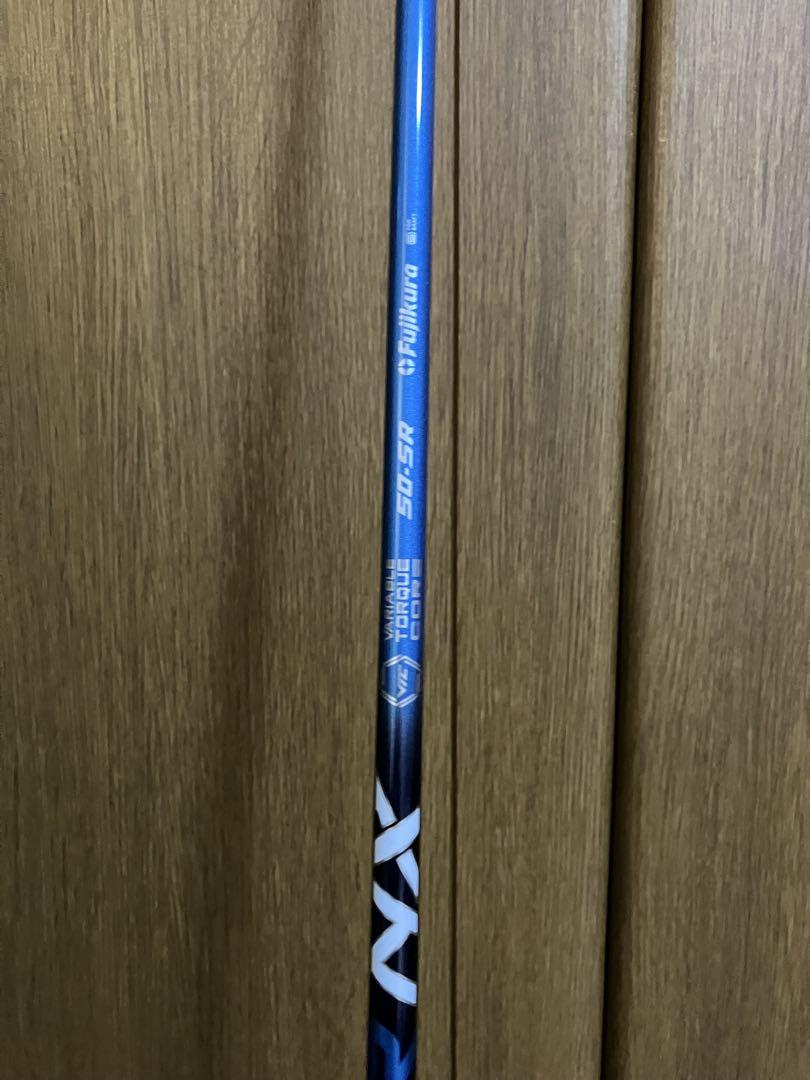 フジクラスピーダーNXブルー50SR スリクソンゼクシオスリーブ1W用シャフト