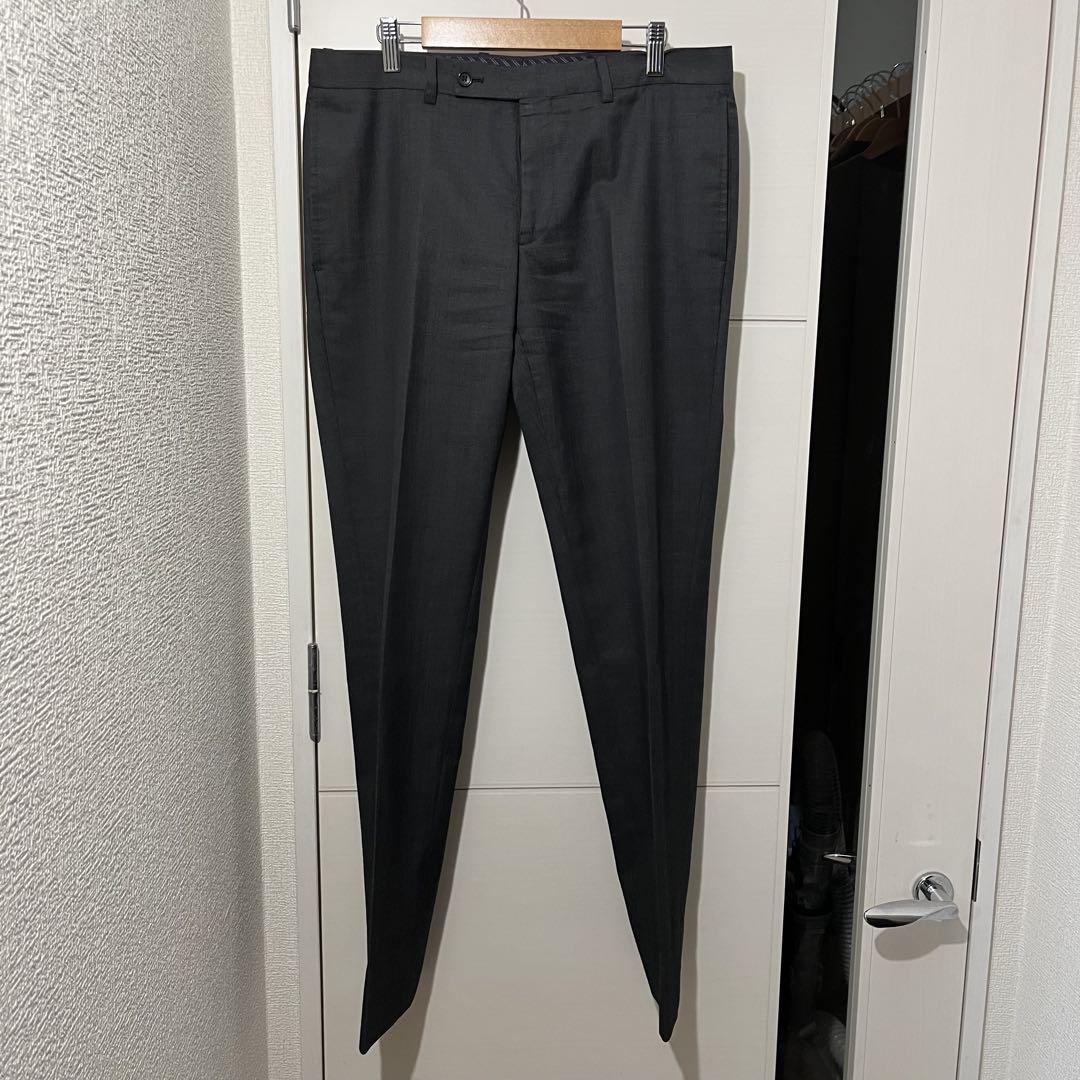 【TAKA:Q】タカキュー スーツ セットアップ SLIM FITグレーA6