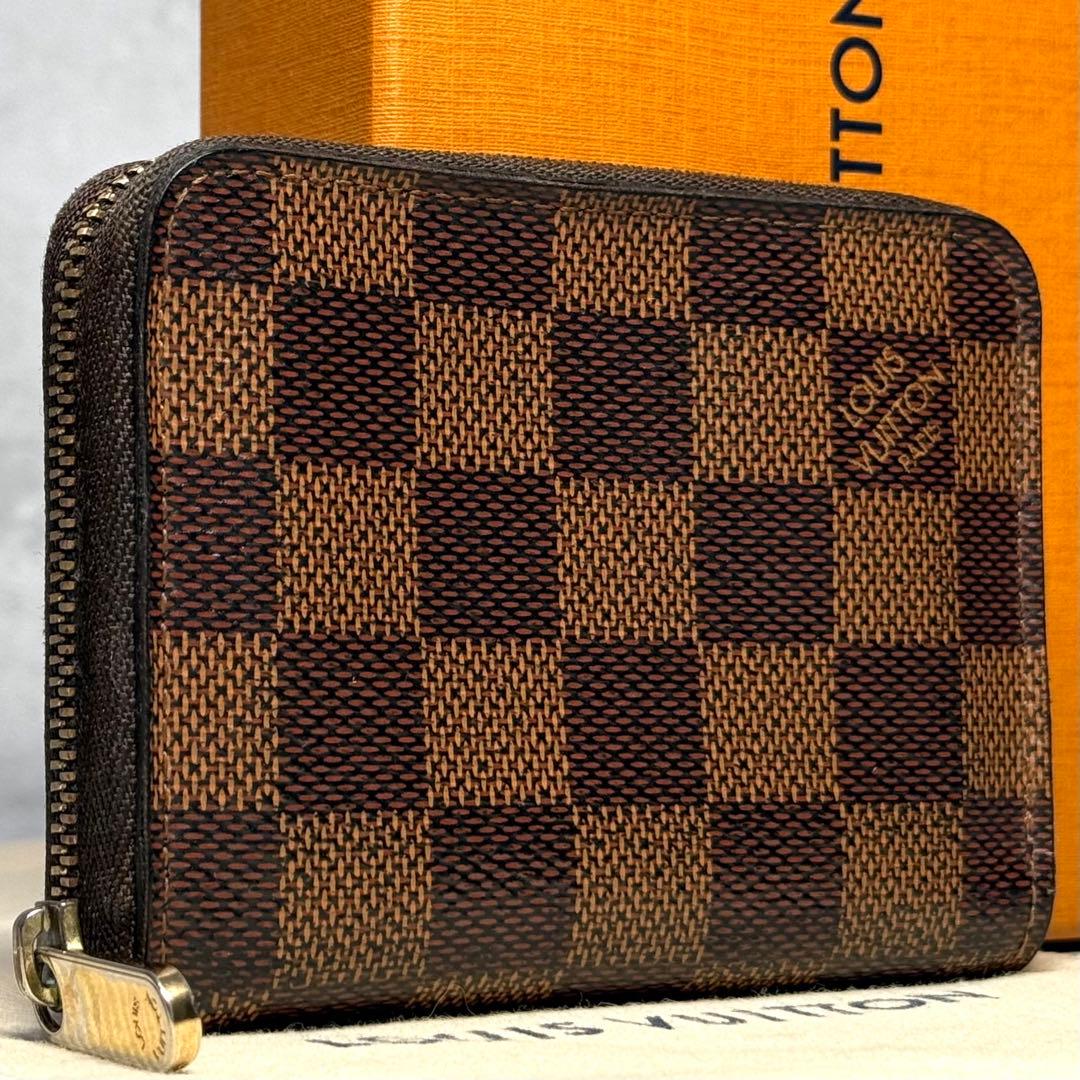 LOUIS VUITTON/ダミエ/ジッピーコインパース/カードケース/中古 LOUIS VUITTON/ダミエ/ジッピーコインパース/カードケース/中古