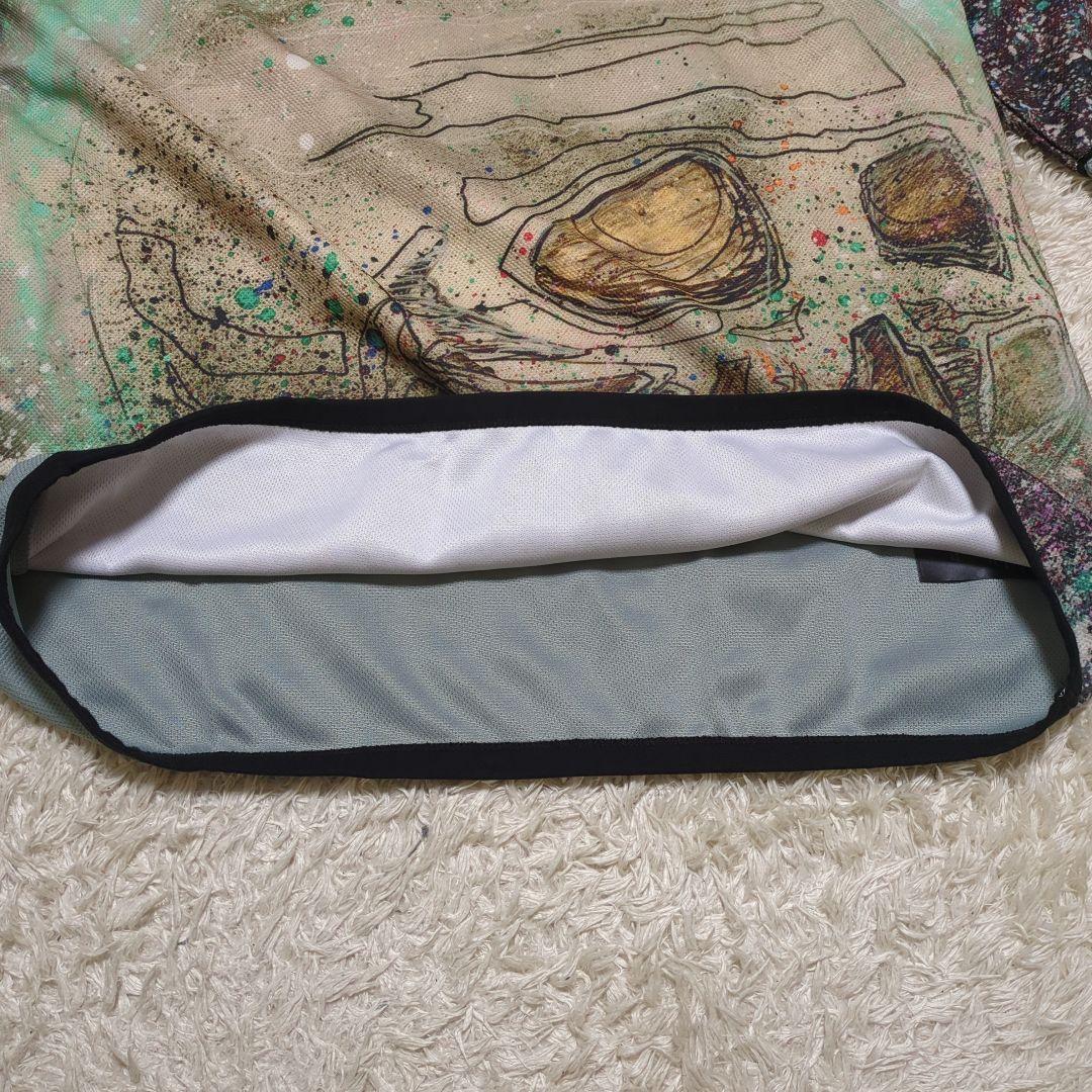 【美品】VOLCOM Vネック カットソー 長袖 メンズ XL