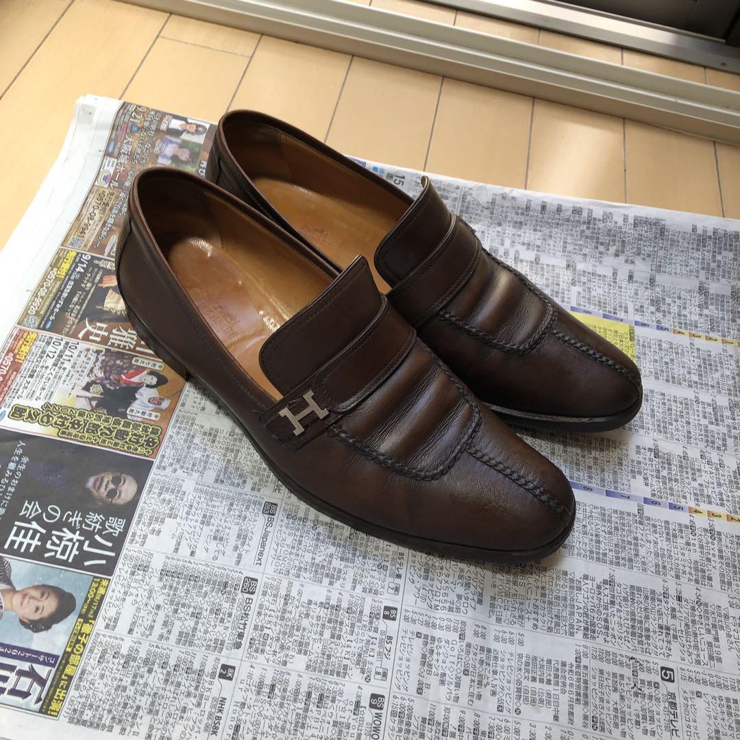 エルメス　パリローファーメンズ