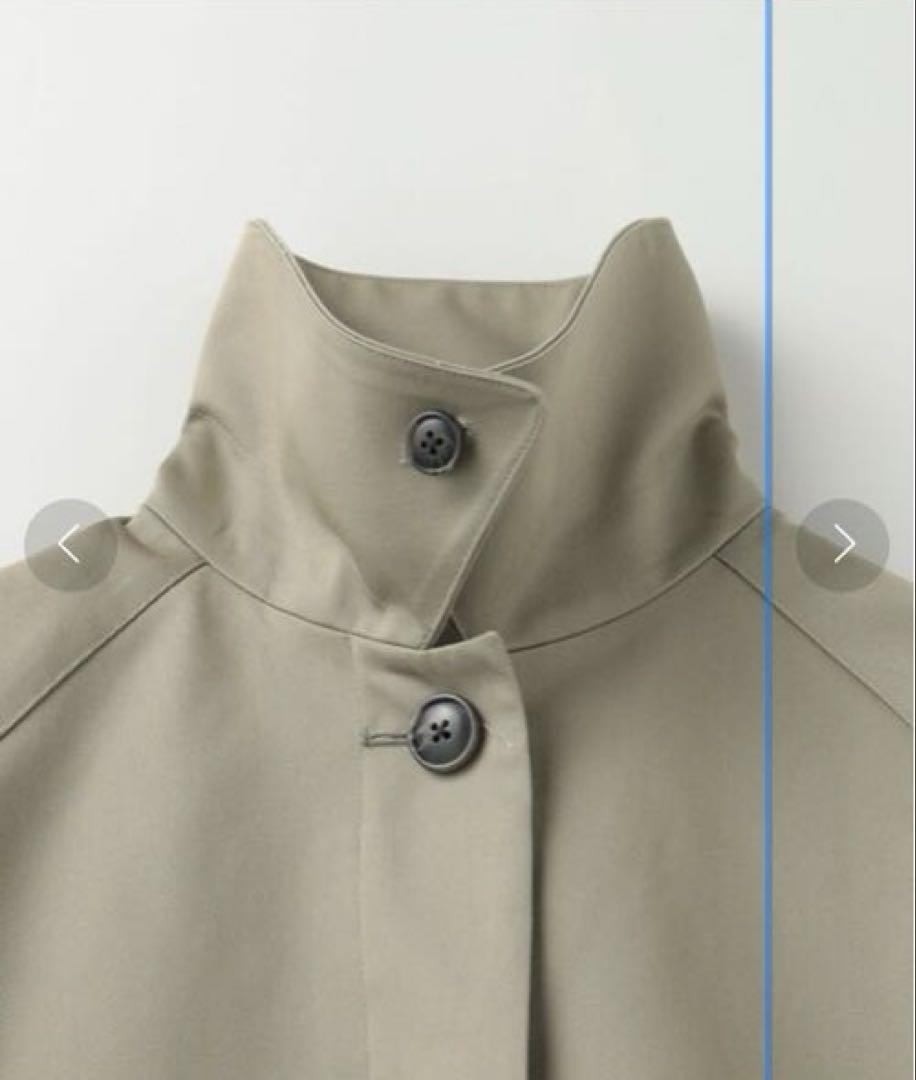 【MARW UNITED ARROWS】ステンカラーミドルコート　ブラック36
